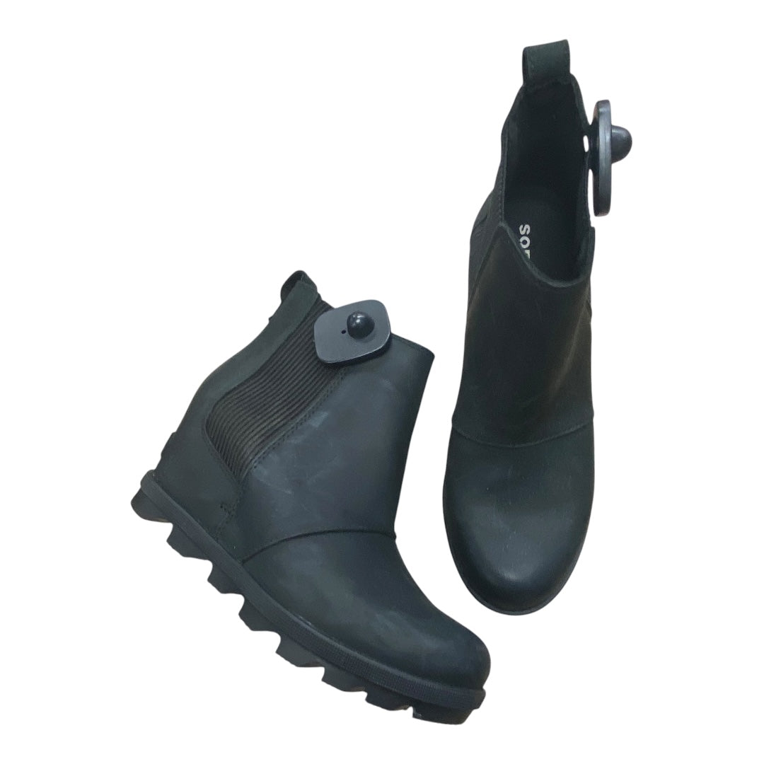Boots Designer By Sorel In Black, Size:7