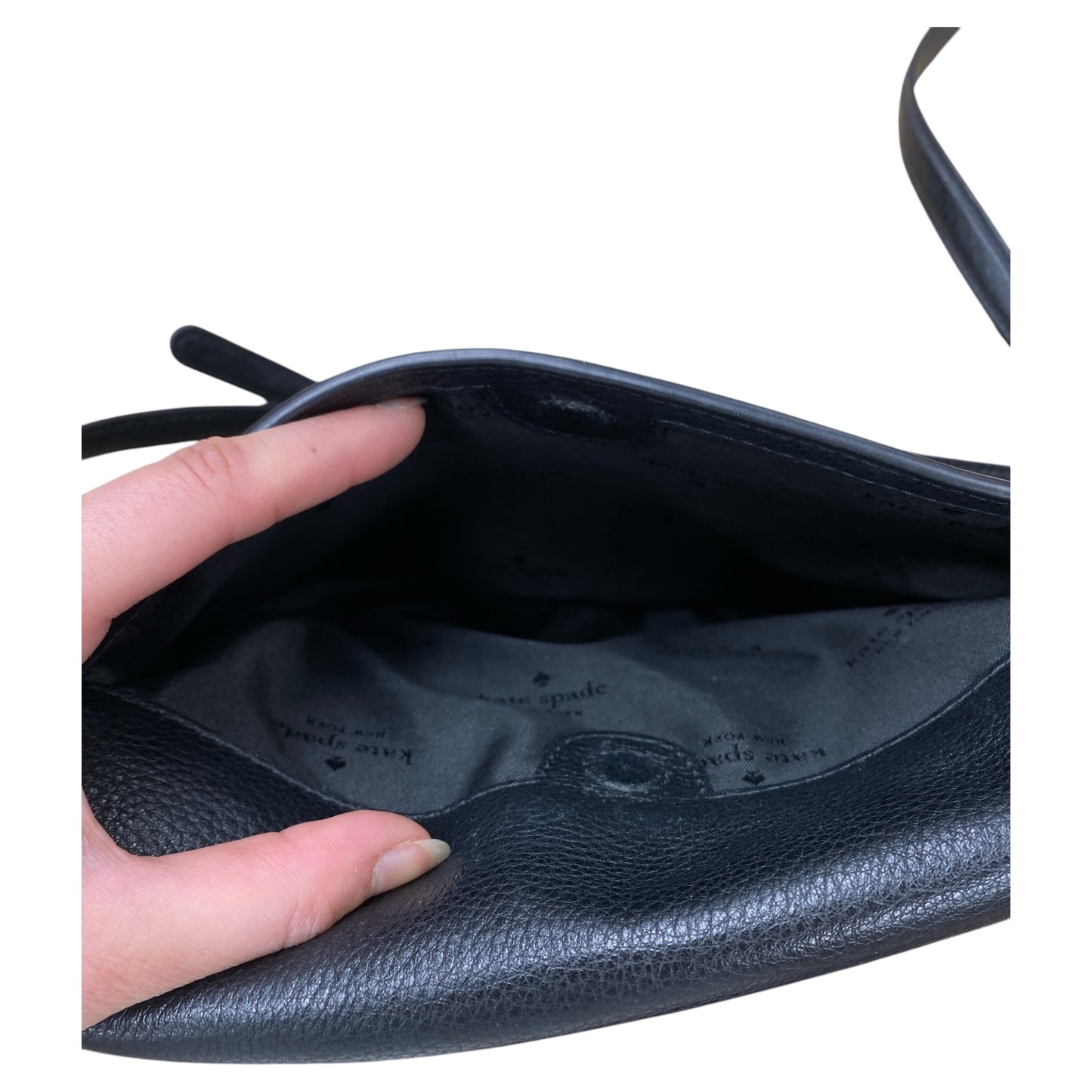 Handbag Designer By Kate Spade In Black, Size:Medium