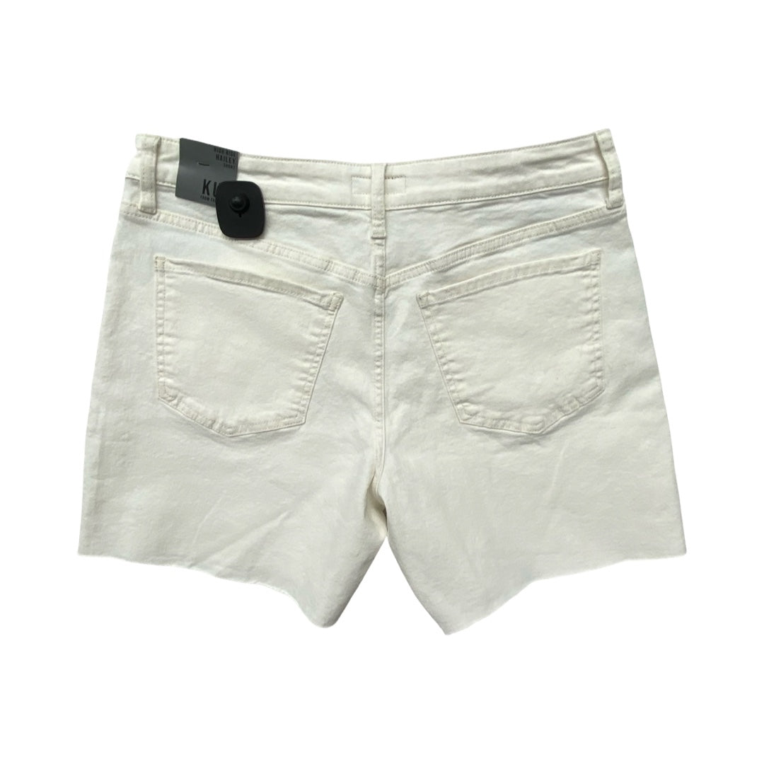 Shorts By Kut In White Denim, Size:8