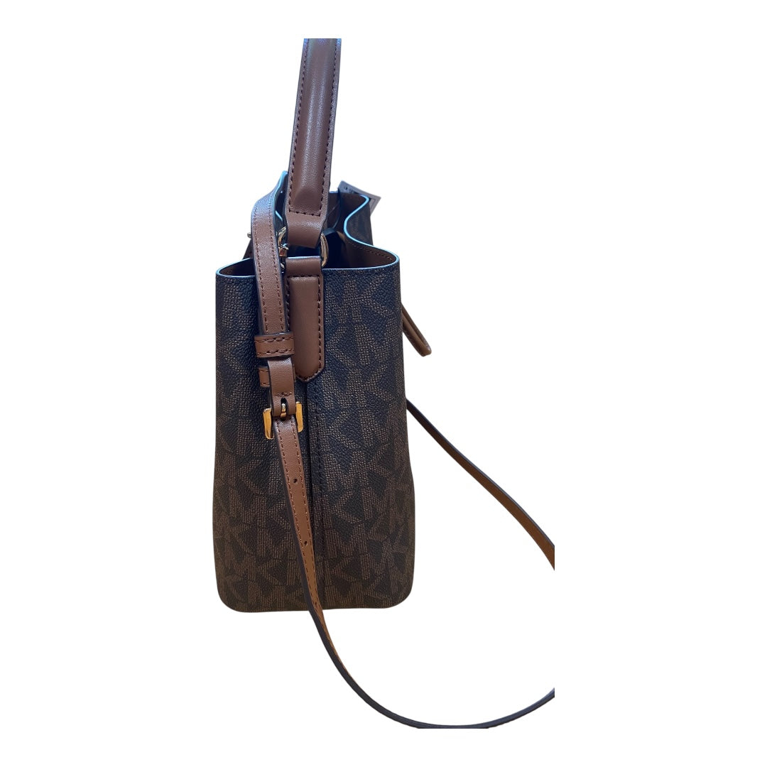 Handbag Designer By Michael Kors In Brown, Size:Small