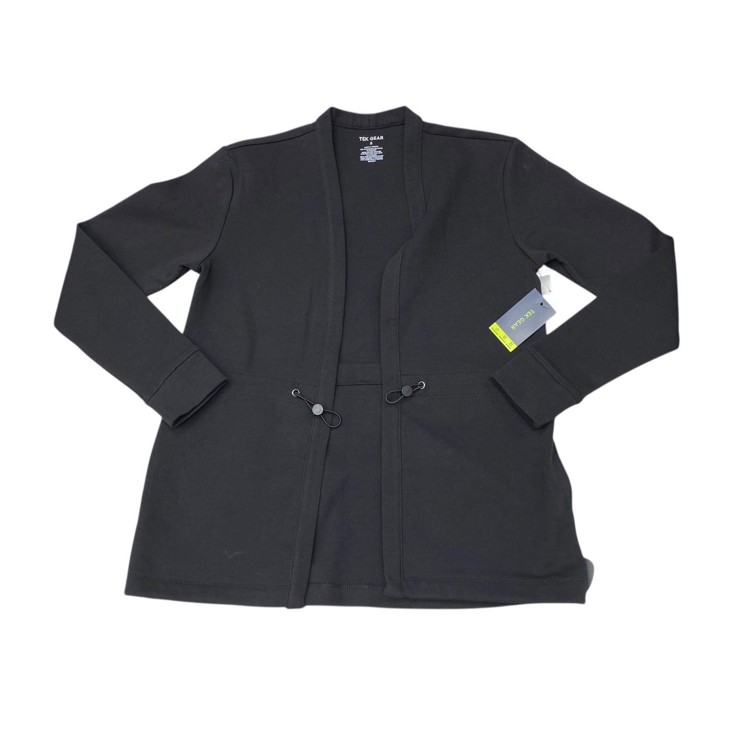 Athletic Jacket By Tek Gear In Black, Size:S