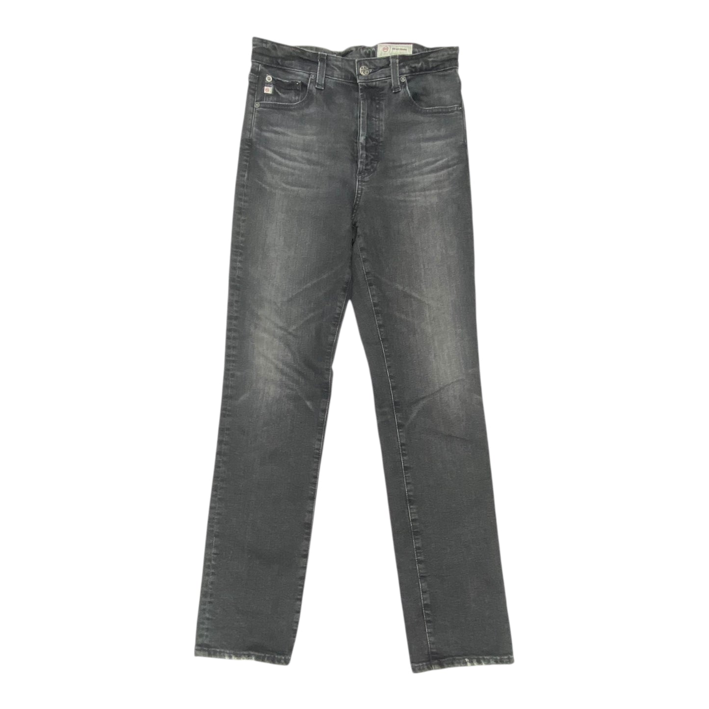 Jeans Straight By Ag Jeans In Grey, Size:4