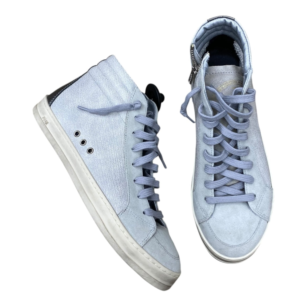 Shoes Sneakers By P448 In Grey, Size:8.5