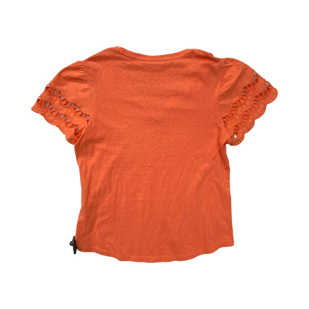 Top Ss By Chicos In Orange, Size:S
