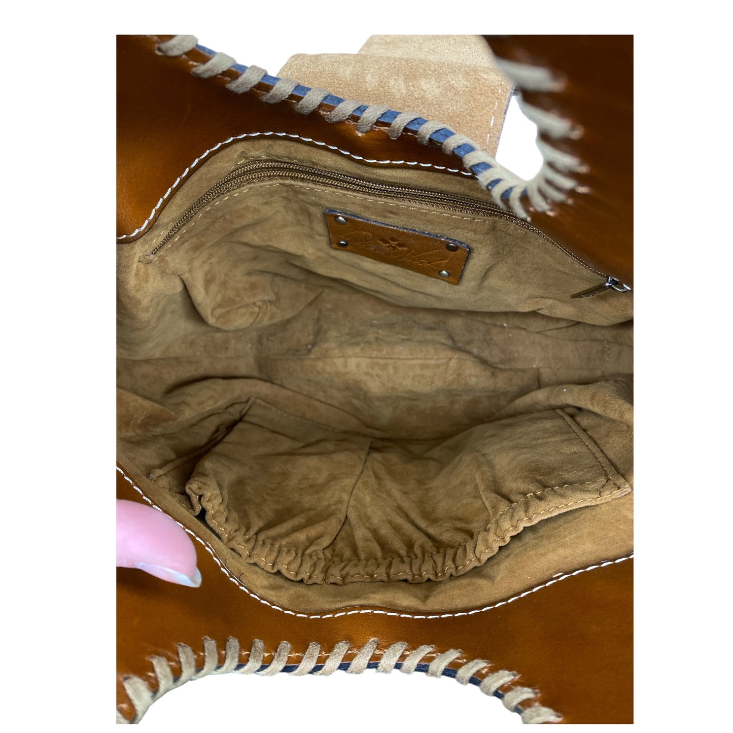 Handbag Designer By Patricia Nash In Brown, Size:Medium