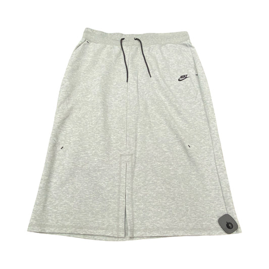 Skirt Midi By Nike In Grey, Size:Xl