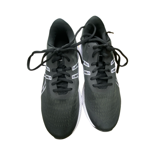 Shoes Athletic By Asics In Black & White, Size:11