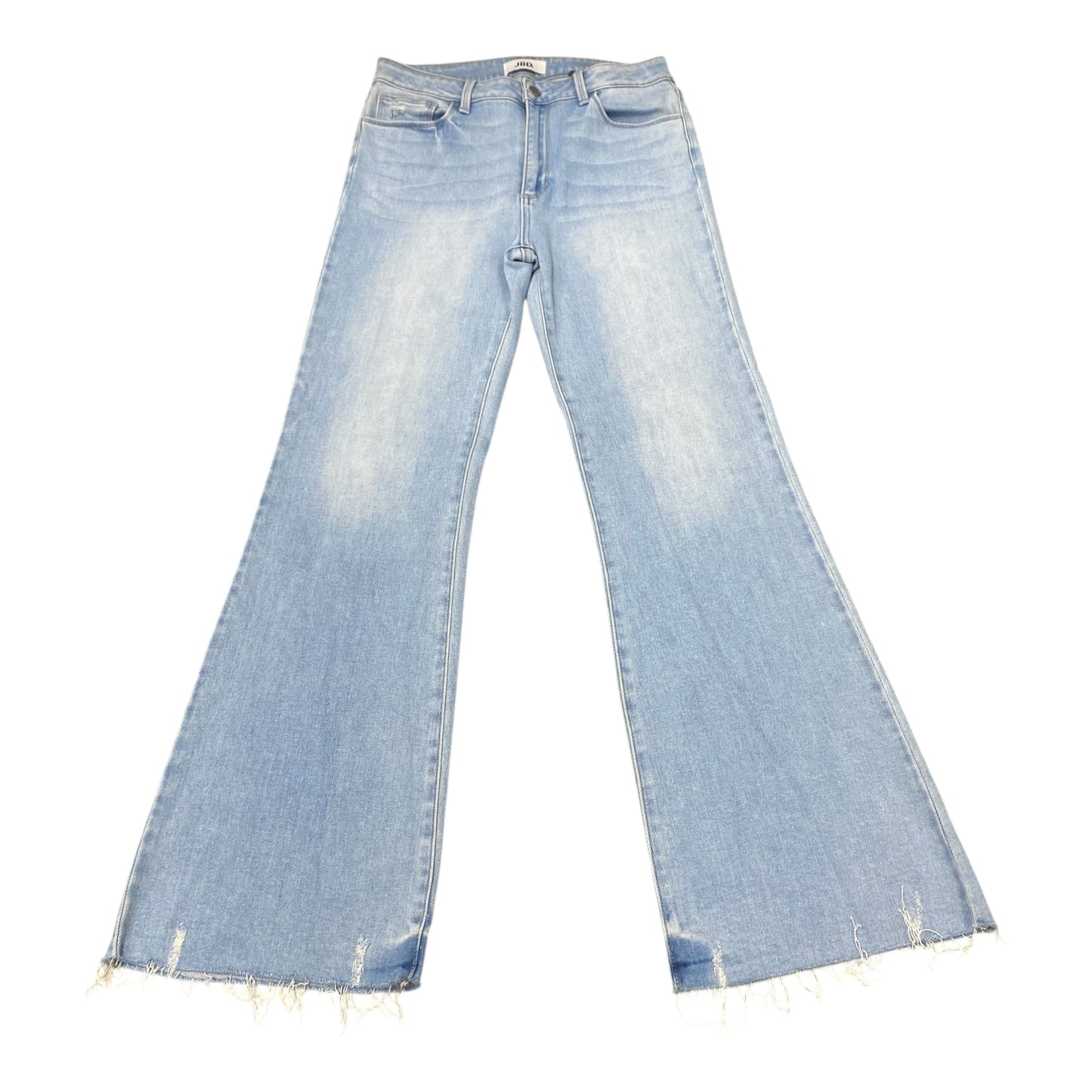 Jeans Flared By Just Black In Blue Denim, Size:8