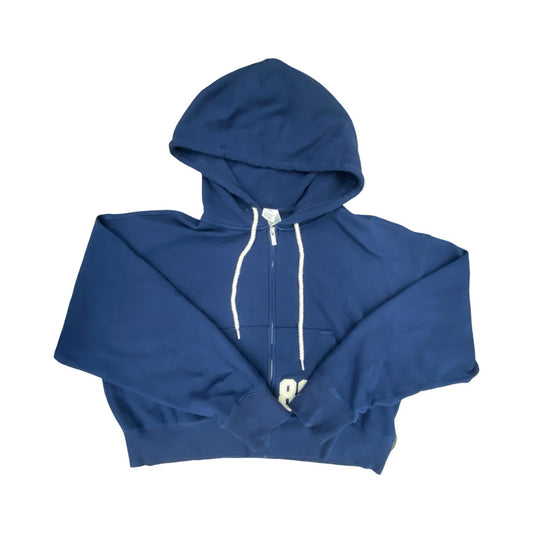 Sweatshirt Hoodie By Pink In Navy, Size:L