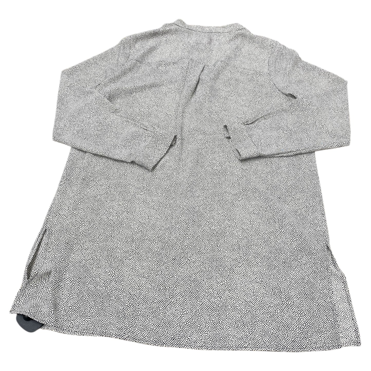 Tunic Ls By Anne Klein In Polkadot Pattern, Size:M