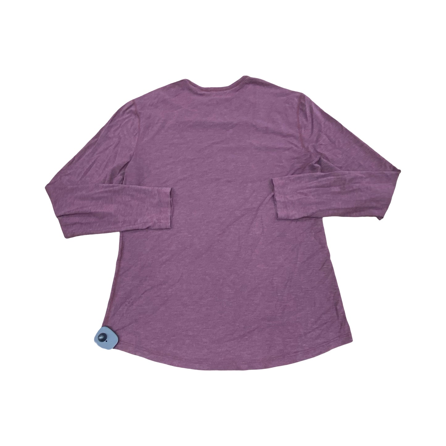 Athletic Top Ls Crewneck By Lululemon In Purple, Size:L