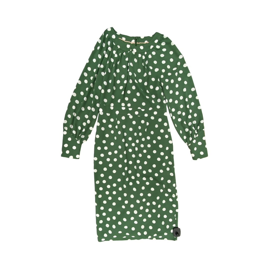 Dress Casual Midi By Boden In Polkadot Pattern, Size:2