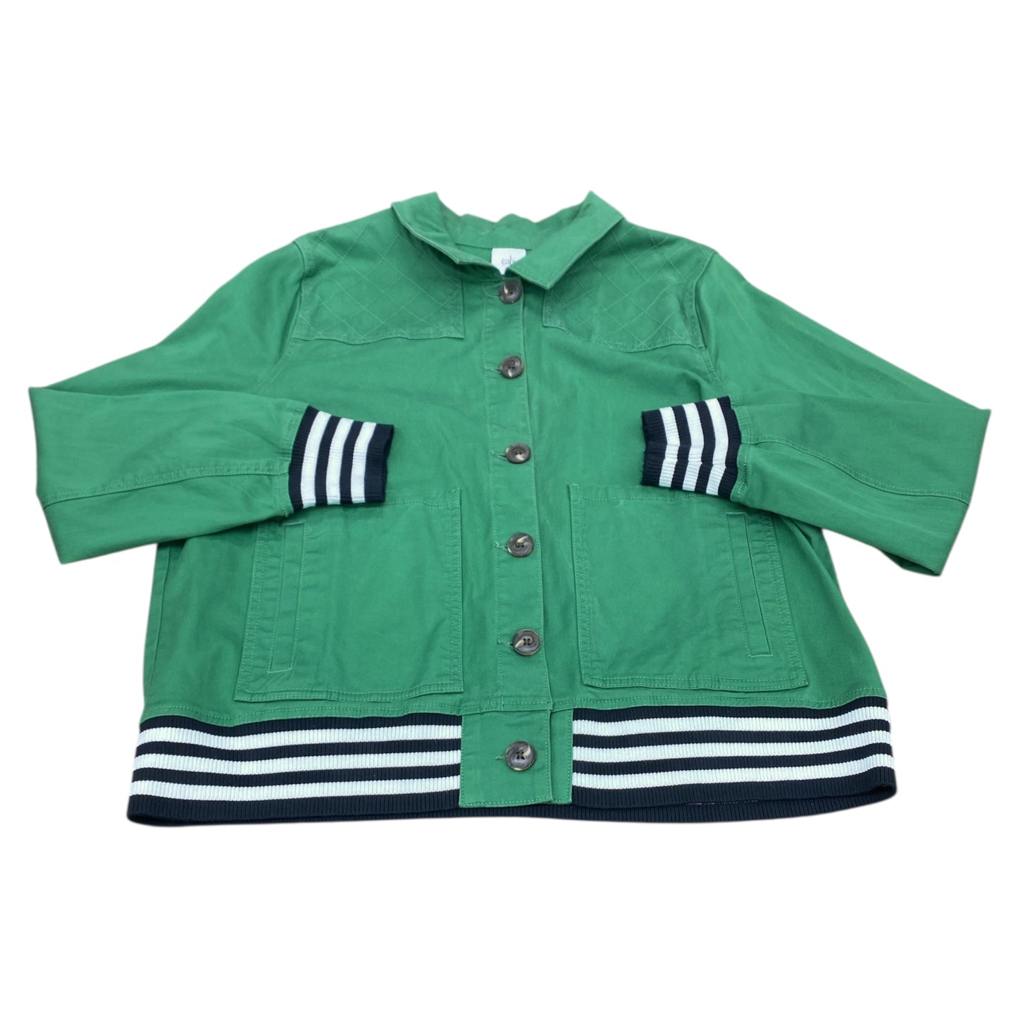 Jacket Other By Cabi In Green, Size:Xl