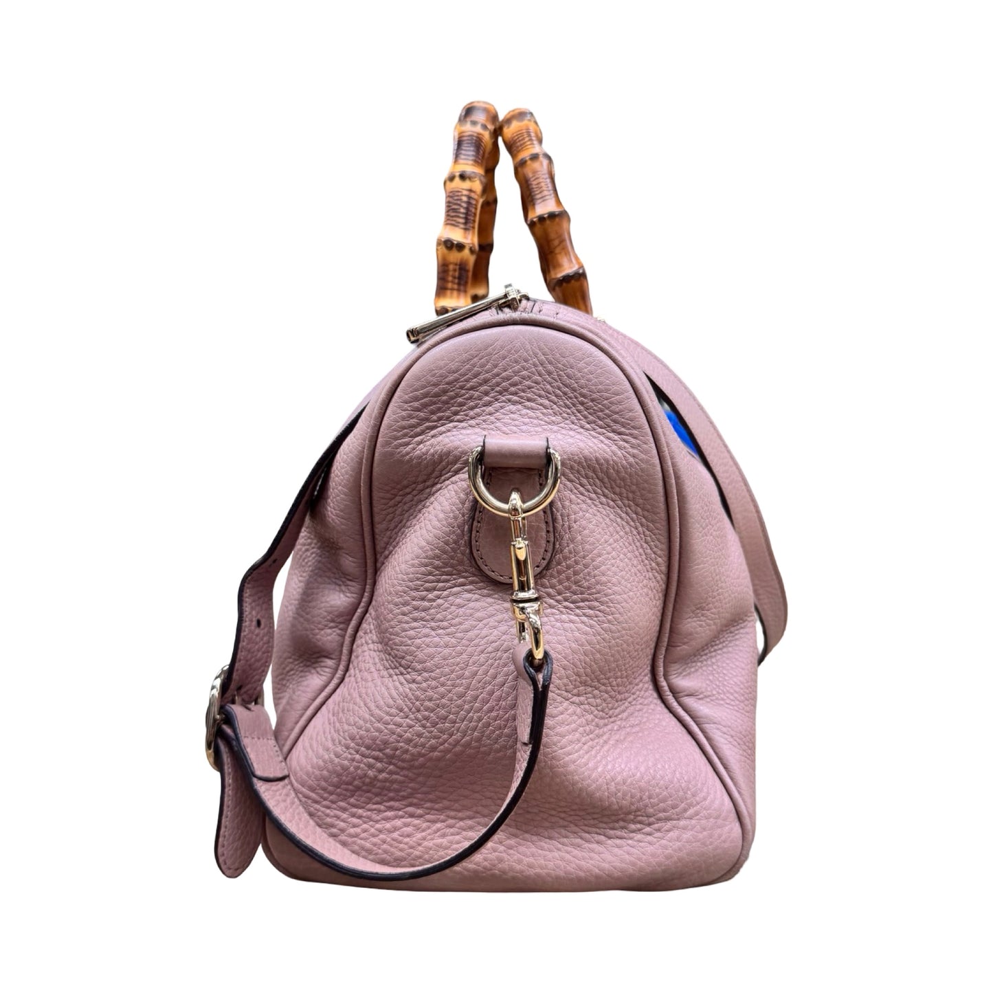 Handbag Luxury Designer By Gucci In Pink, Size:Medium