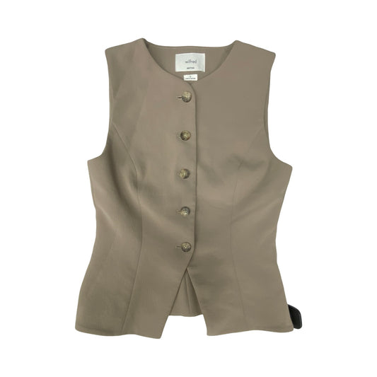 Vest Other By Wilfred In Tan, Size:2