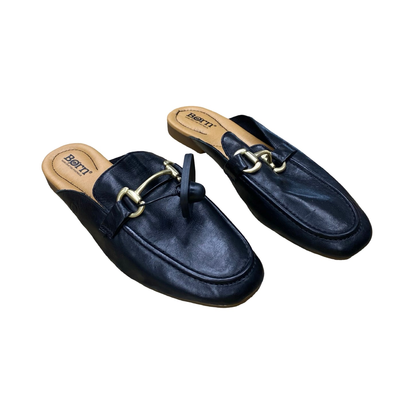 Shoes Flats By Born In Black, Size:8