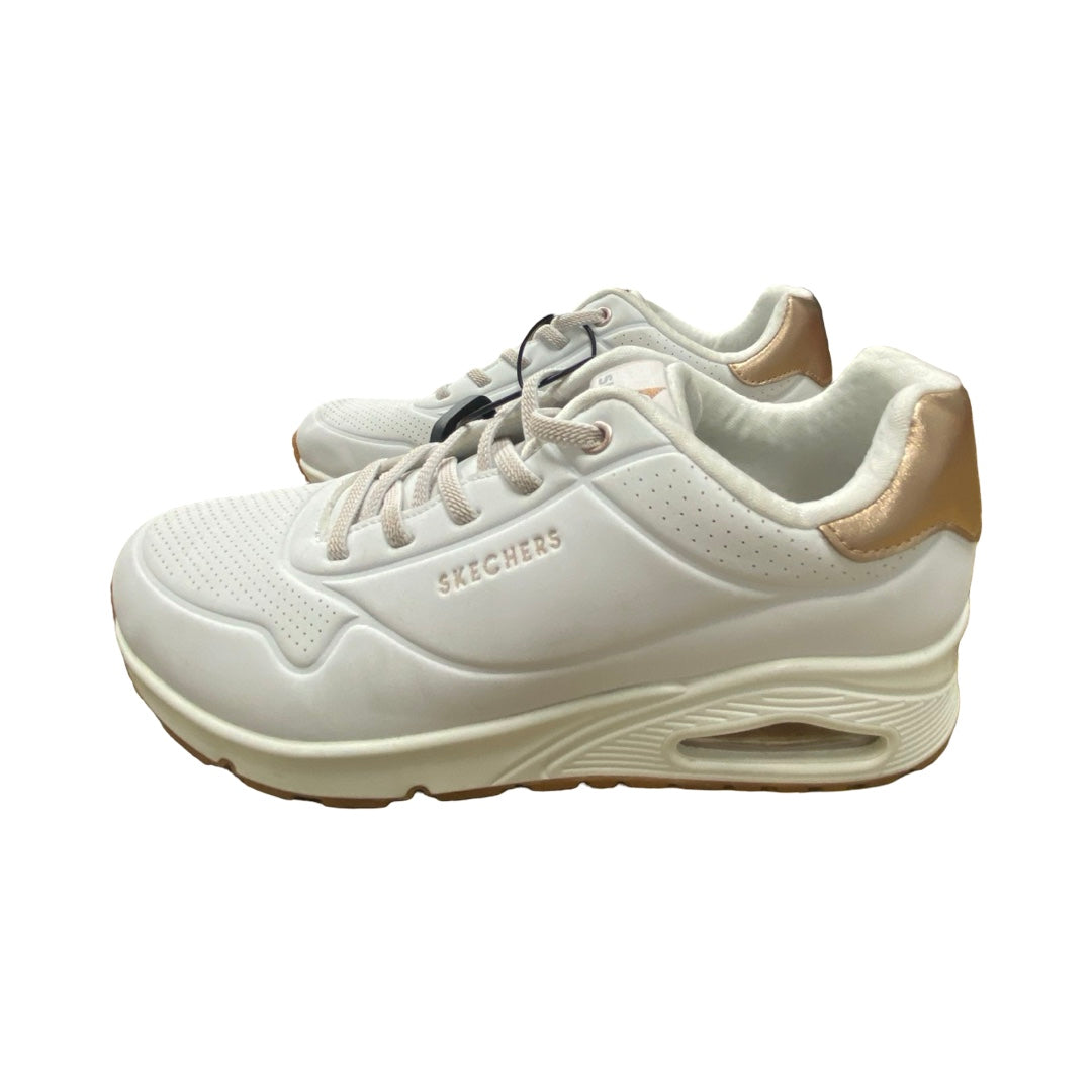 Shoes Athletic By Skechers In White, Size:8.5
