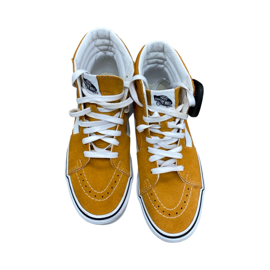 Shoes Sneakers By Vans In Orange, Size:8