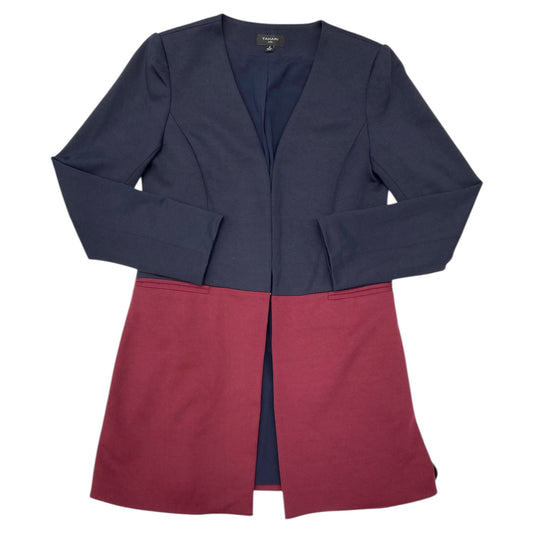 Blazer By Tahari In Blue & Red, Size:S