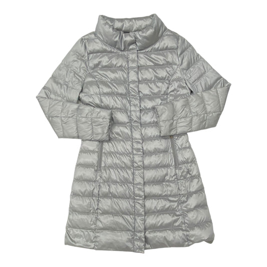 Jacket Puffer & Quilted By T Tahari In Grey, Size:M