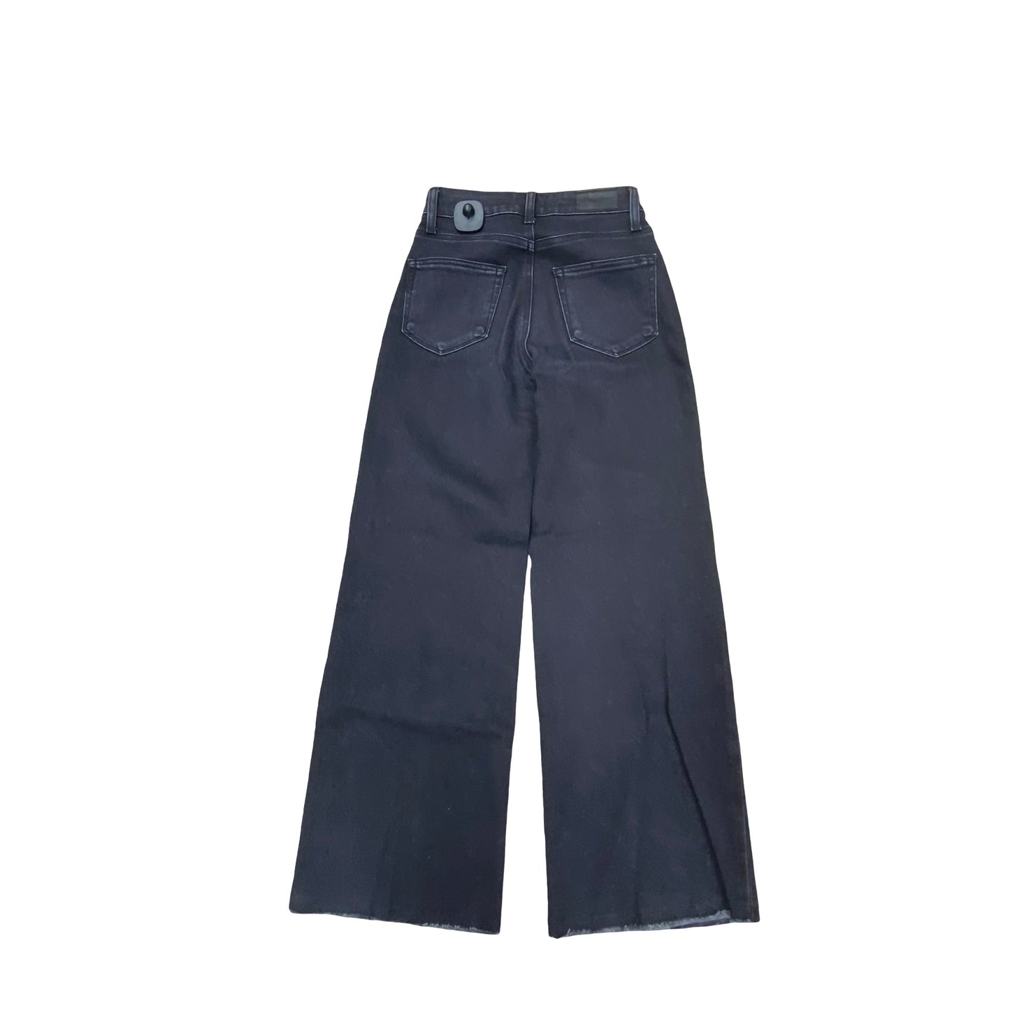 Jeans Wide Leg By Paige In Grey Denim, Size:24