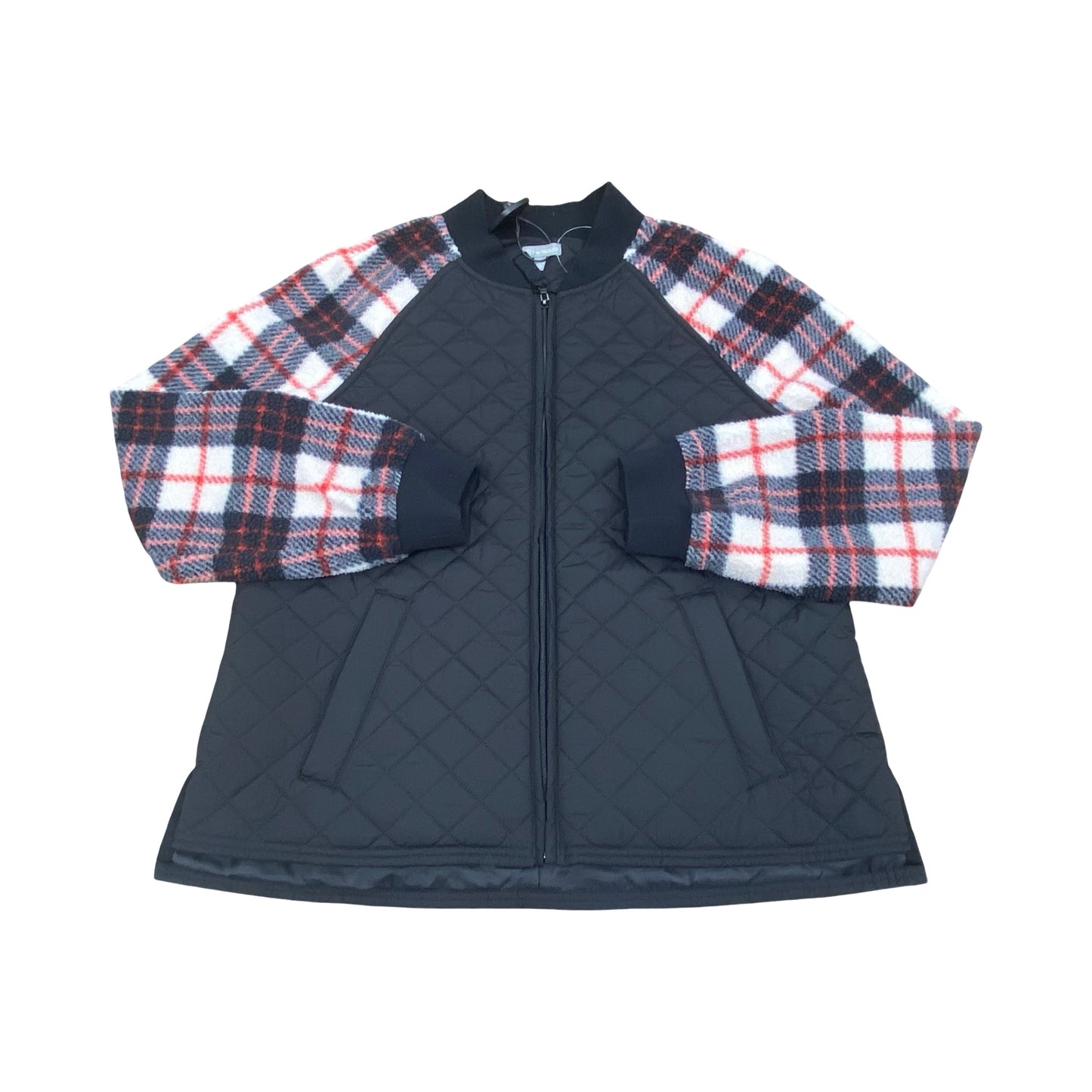 Jacket Puffer & Quilted By Talbots In Multi, Size:M