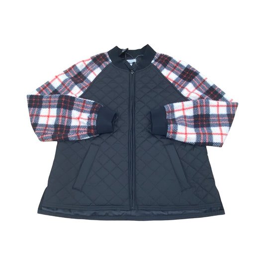 Jacket Puffer & Quilted By Talbots In Multi, Size:M