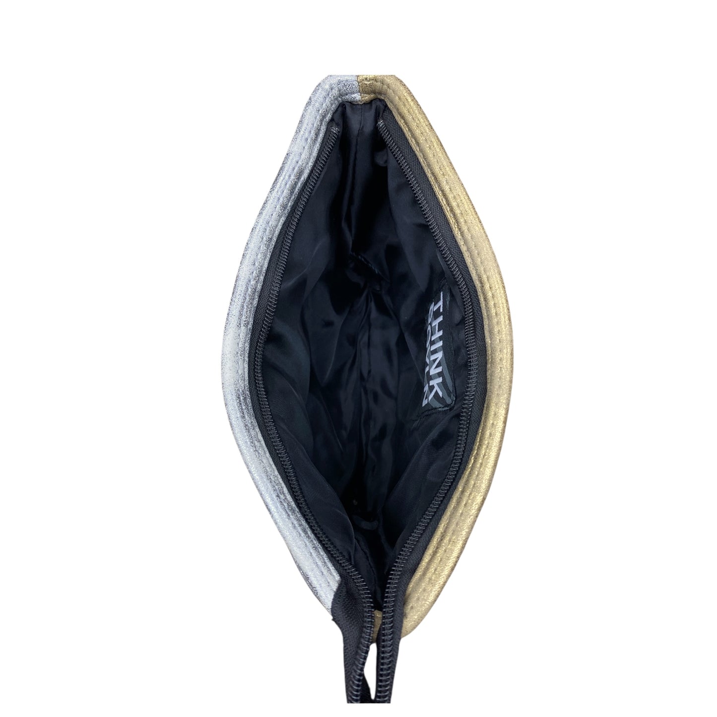 Handbag By Think Royln In Silver, Size:Medium