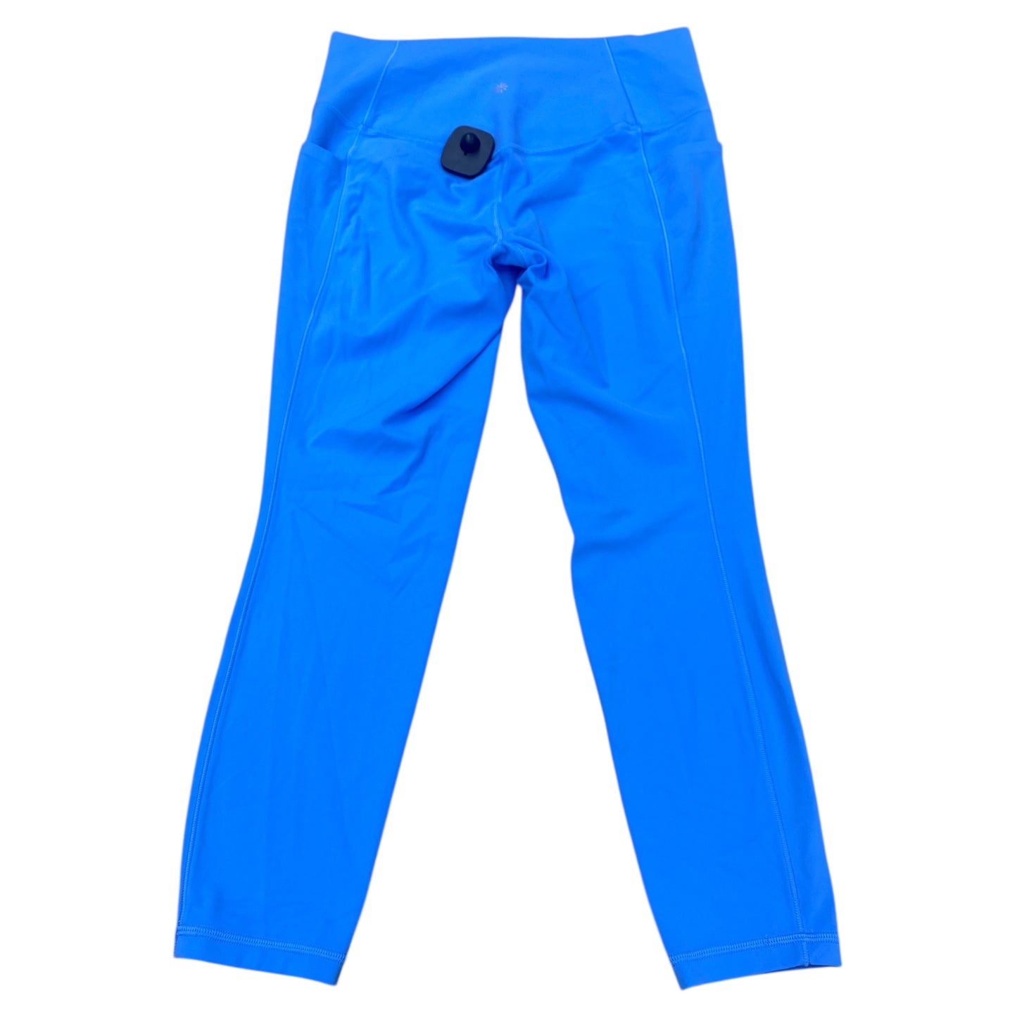 Athletic Leggings By Athleta In Blue, Size:M