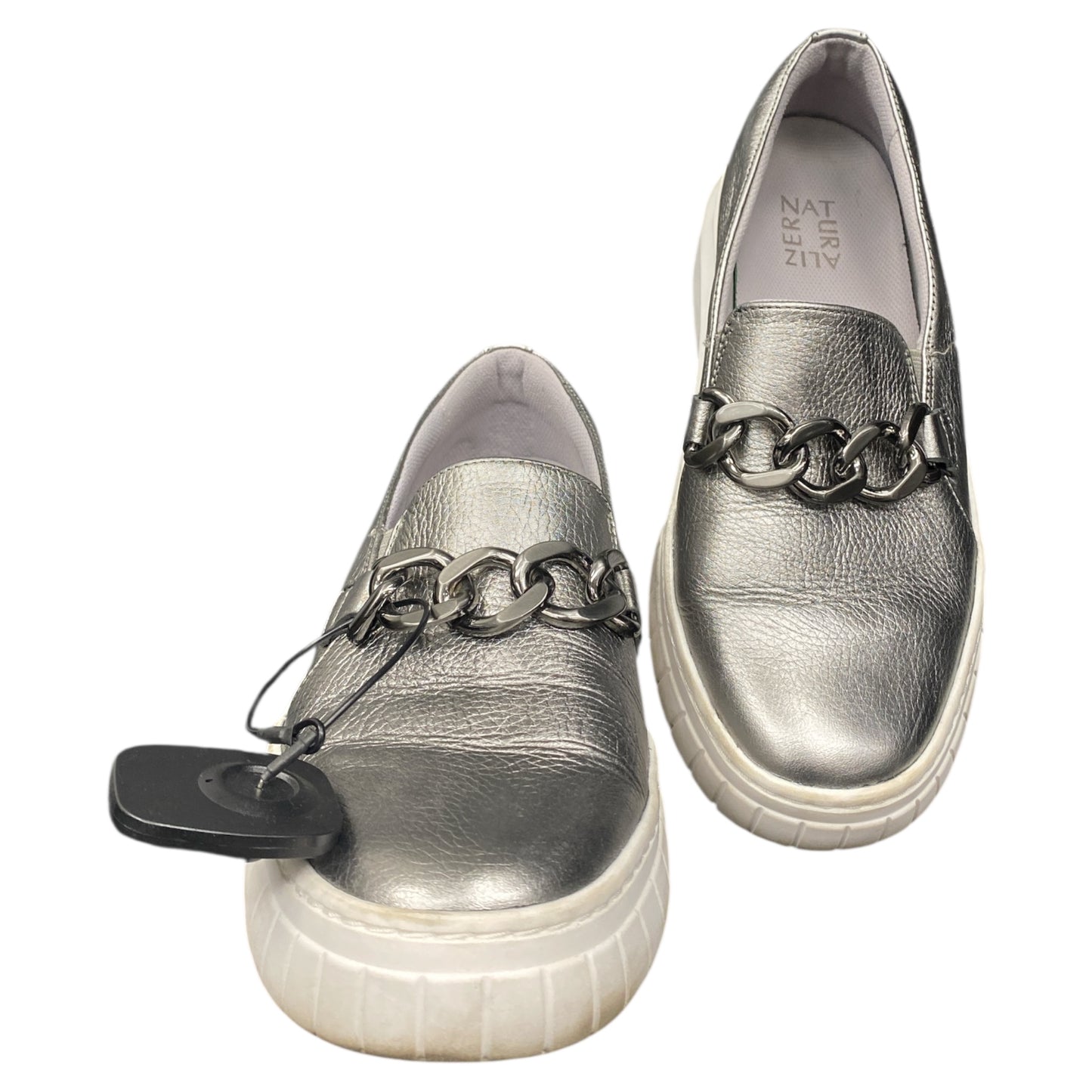 Shoes Sneakers By Naturalizer In Silver, Size:9