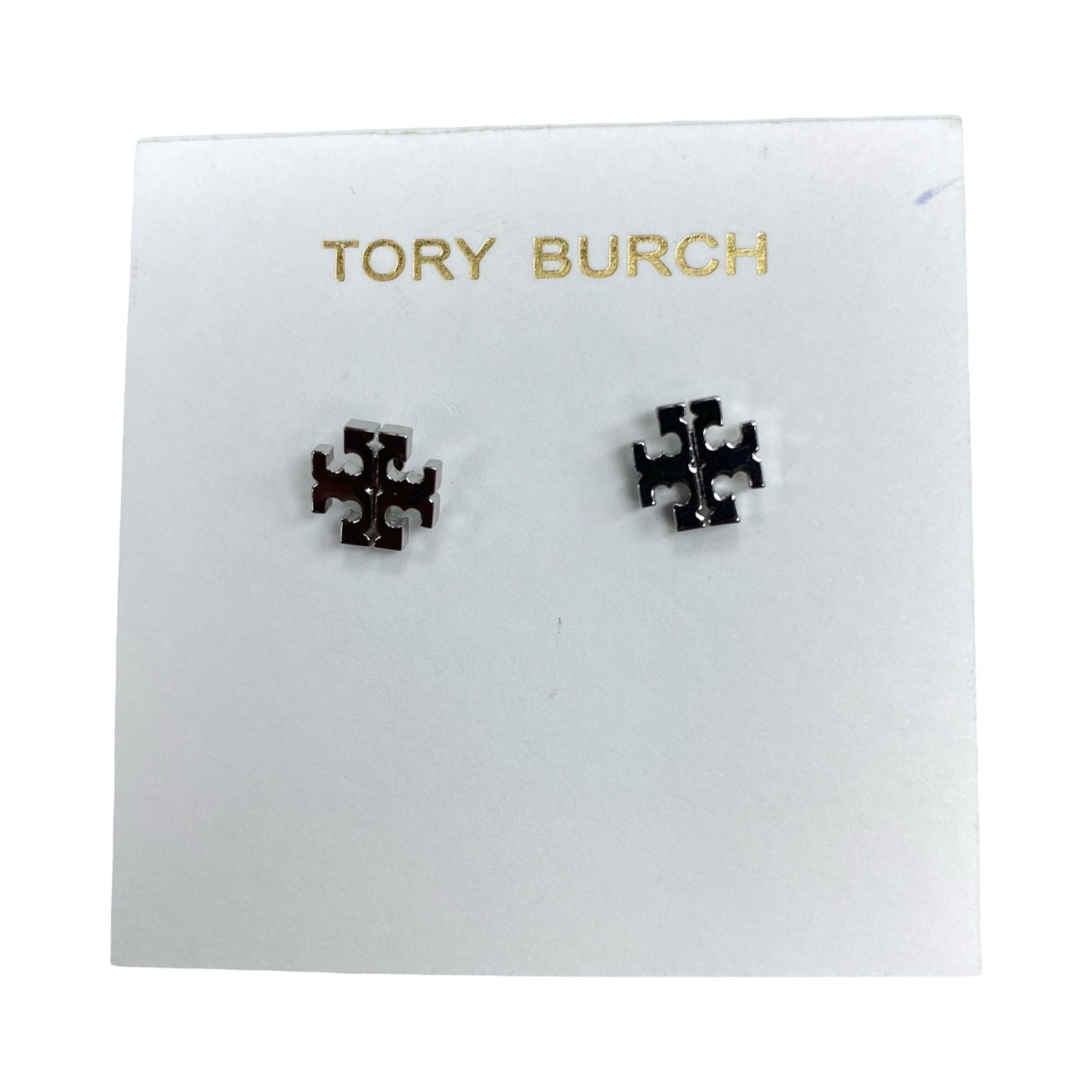 Earrings Designer By Tory Burch In Silver