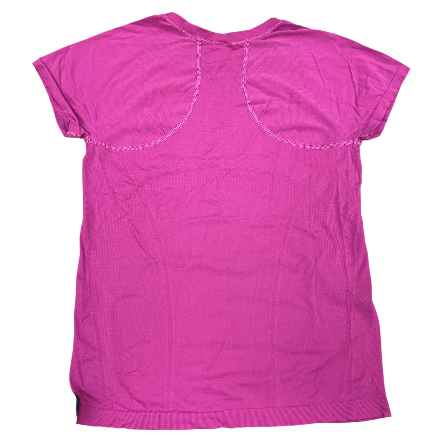 Athletic Top Ss By Athleta In Pink, Size:L