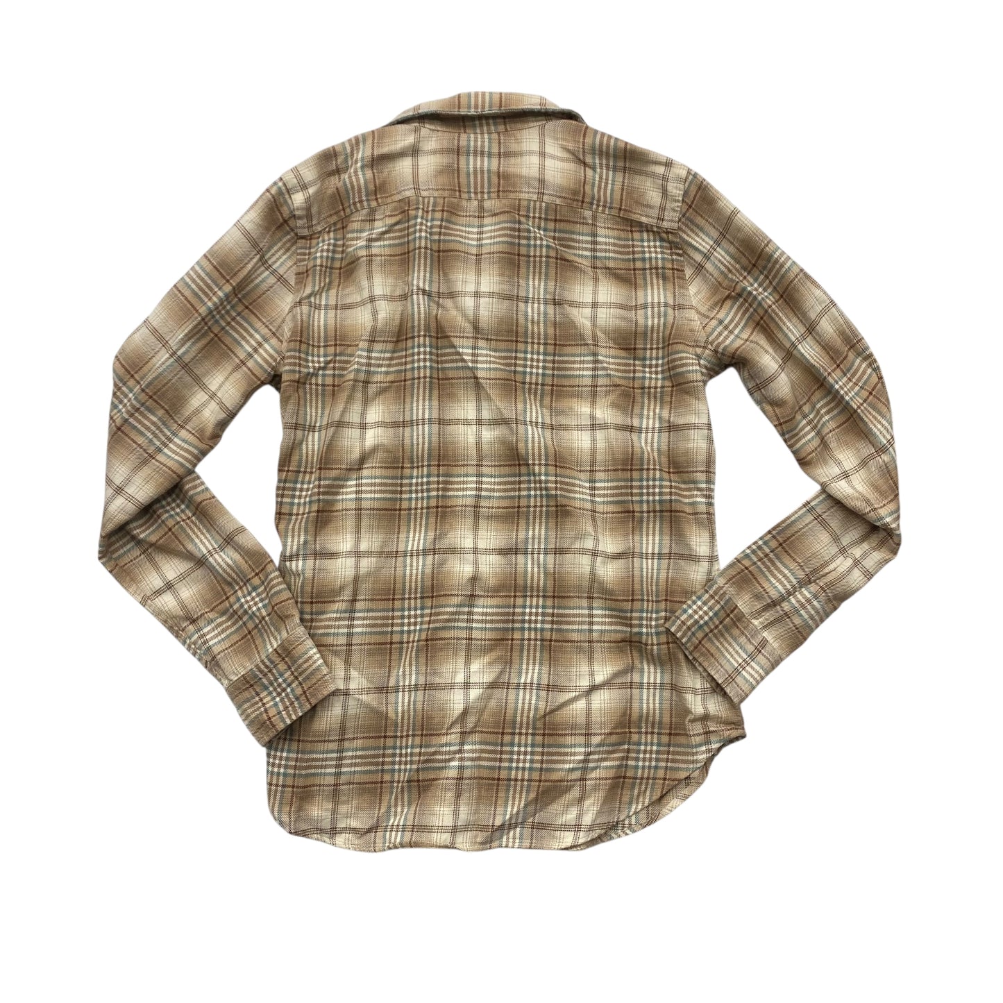 Top Ls By Ralph Lauren In Plaid Pattern, Size:M