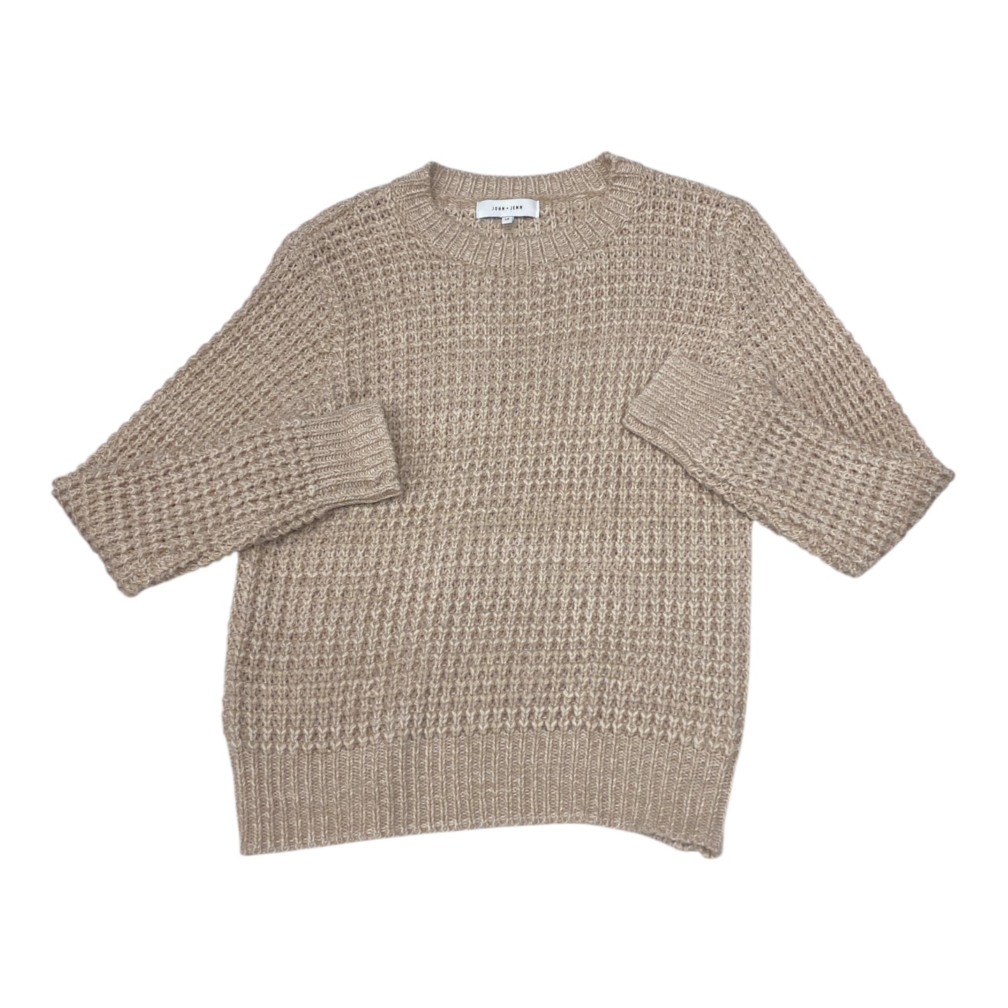 Sweater By John + Jenn In Pink & Tan, Size:Sp