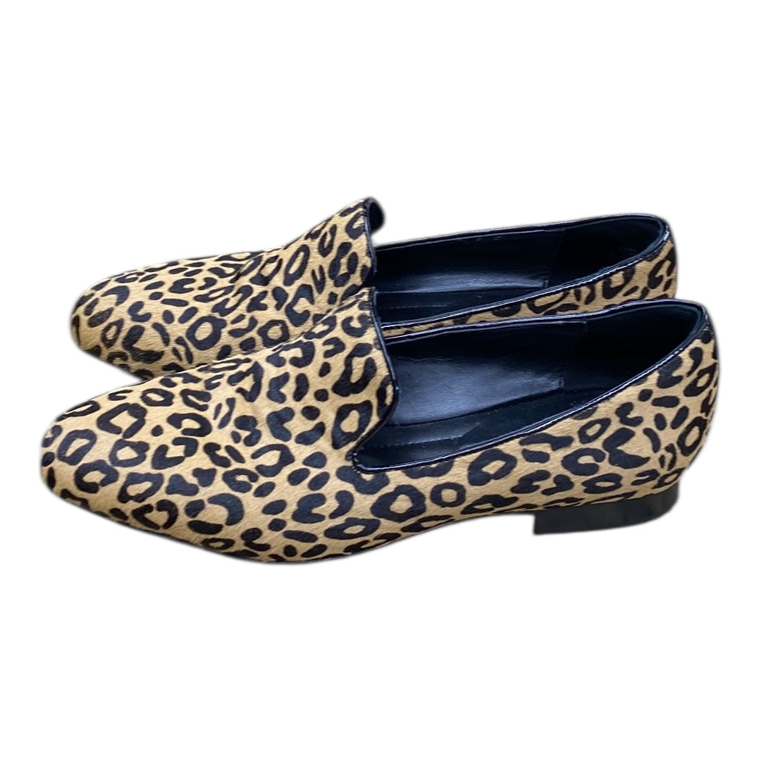 Shoes Flats By Donald Pliner In Animal Print, Size:7.5