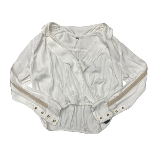 Top Ls By Free People In Cream & White, Size:M