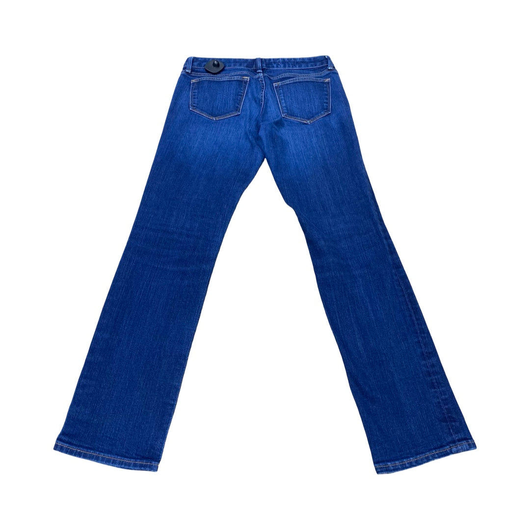 Jeans Straight By Gap In Blue Denim, Size:6