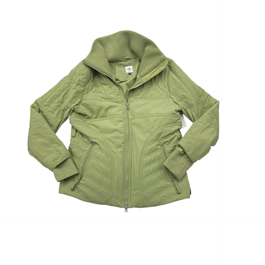 Jacket Puffer & Quilted By Cabi In Green, Size:M