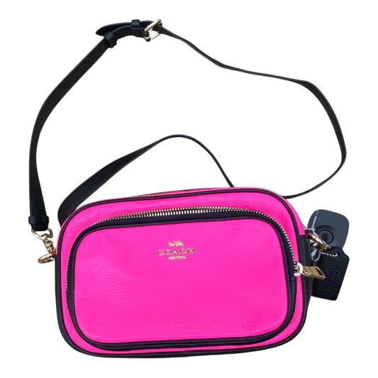 Handbag Designer By Coach In Pink, Size:Small