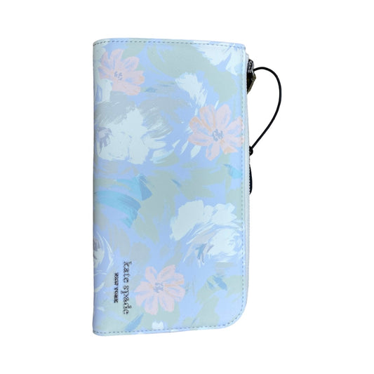 Wallet Designer By Kate Spade In Floral Print, Size:Large