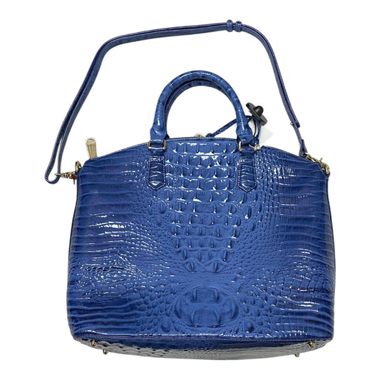 HANDBAG DESIGNER by BRAHMIN In BLUE, Size: LARGE
