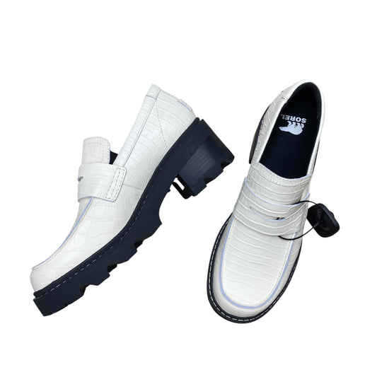 Shoes Heels Block By Sorel In White, Size:10