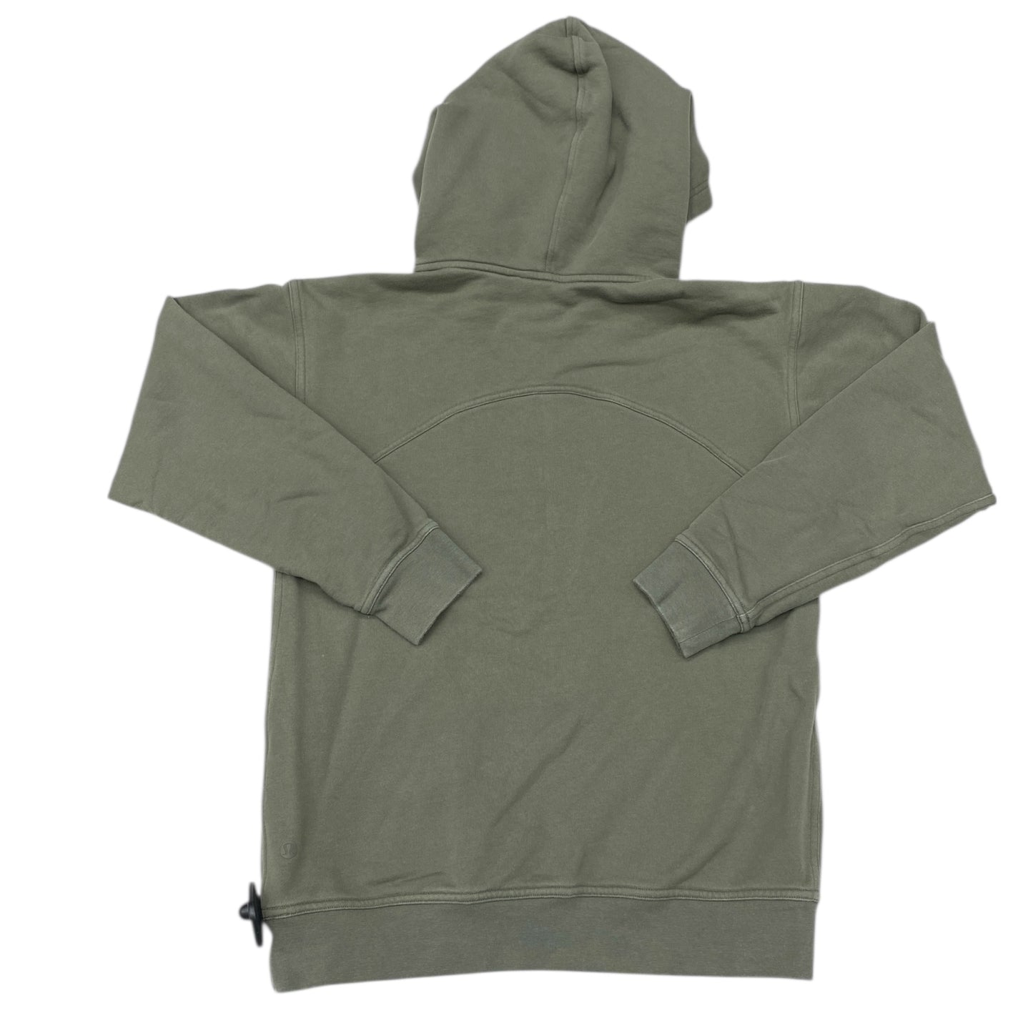 Athletic Sweatshirt Hoodie By Lululemon In Green, Size:6