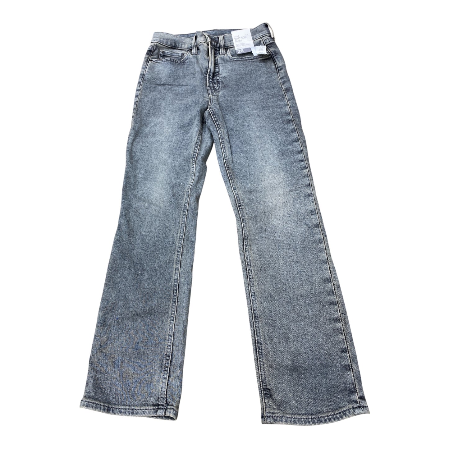 Jeans Boot Cut By Gap In Grey Denim, Size:2