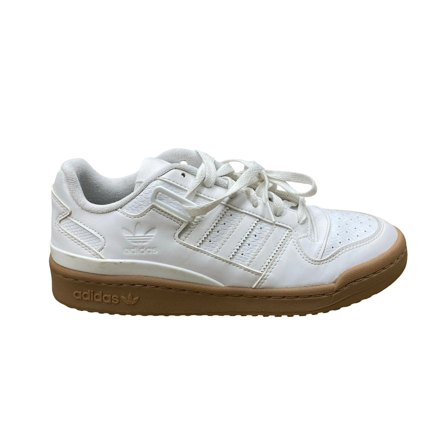 Shoes Sneakers By Adidas In Brown & White, Size:8