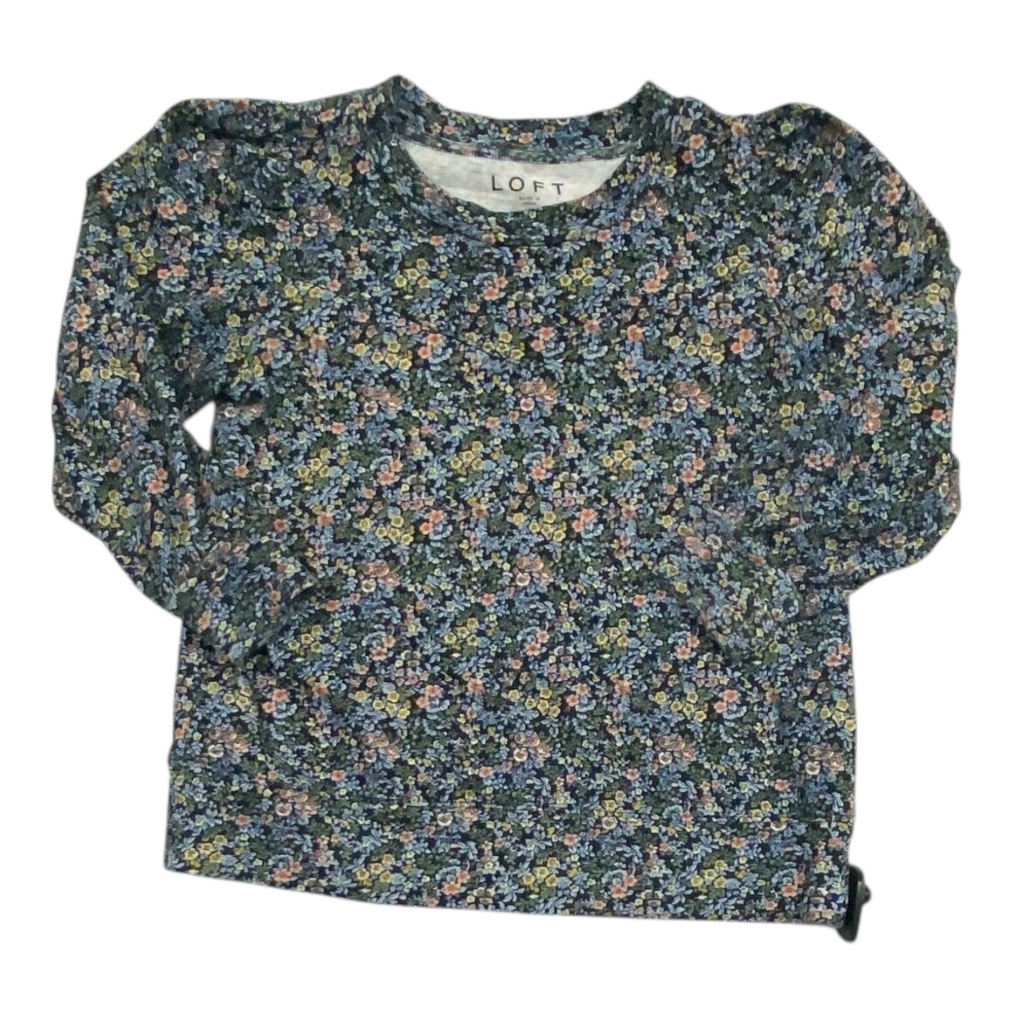 Top Ls By Loft In Floral Print, Size:Xsp