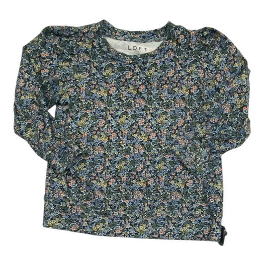 Top Ls By Loft In Floral Print, Size:Xsp