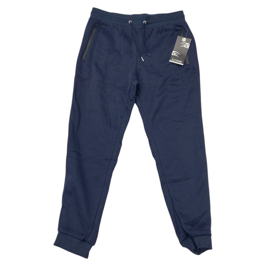 Athletic Pants By J.come In Navy, Size:Xl