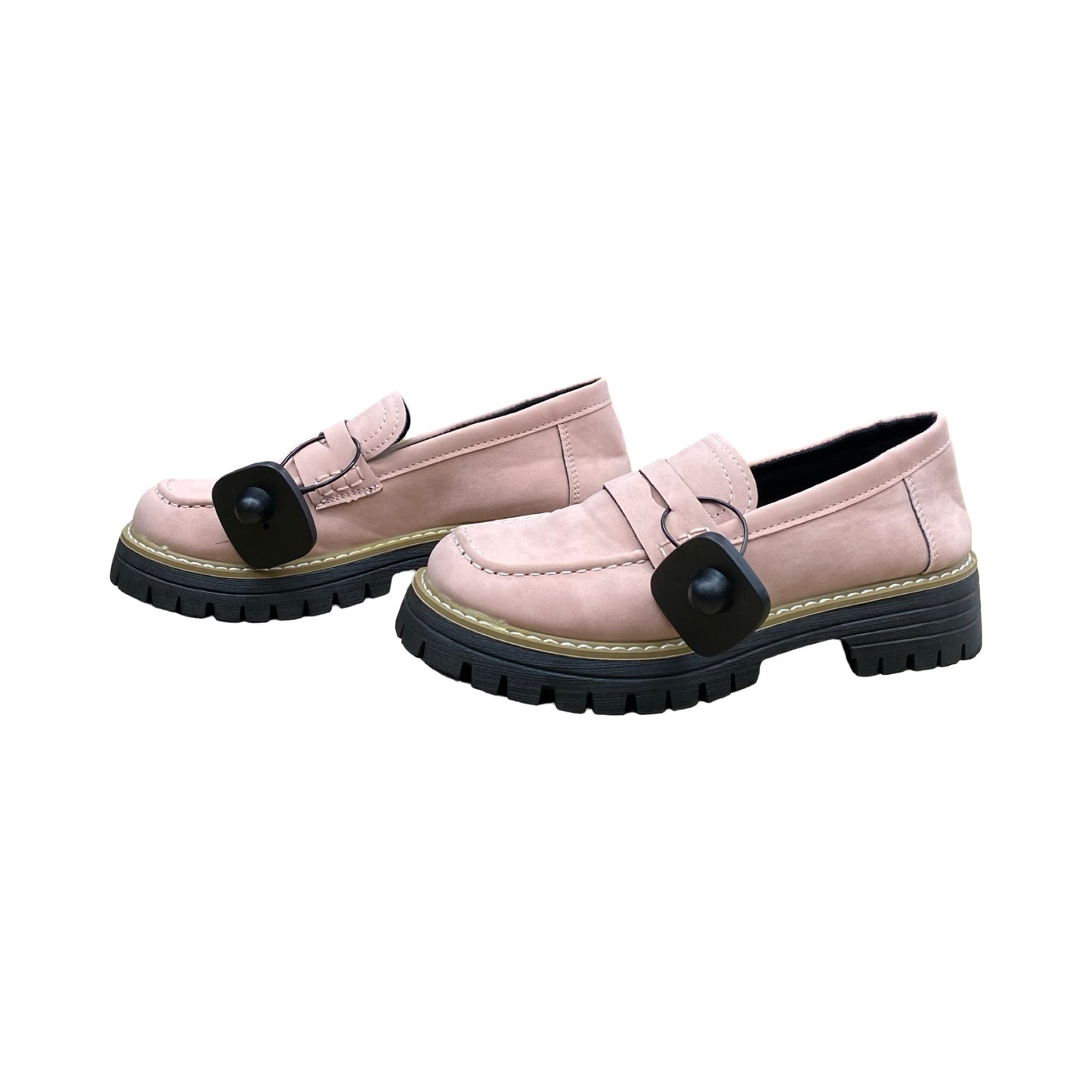 Shoes Flats By Clothes Mentor In Pink, Size:7.5