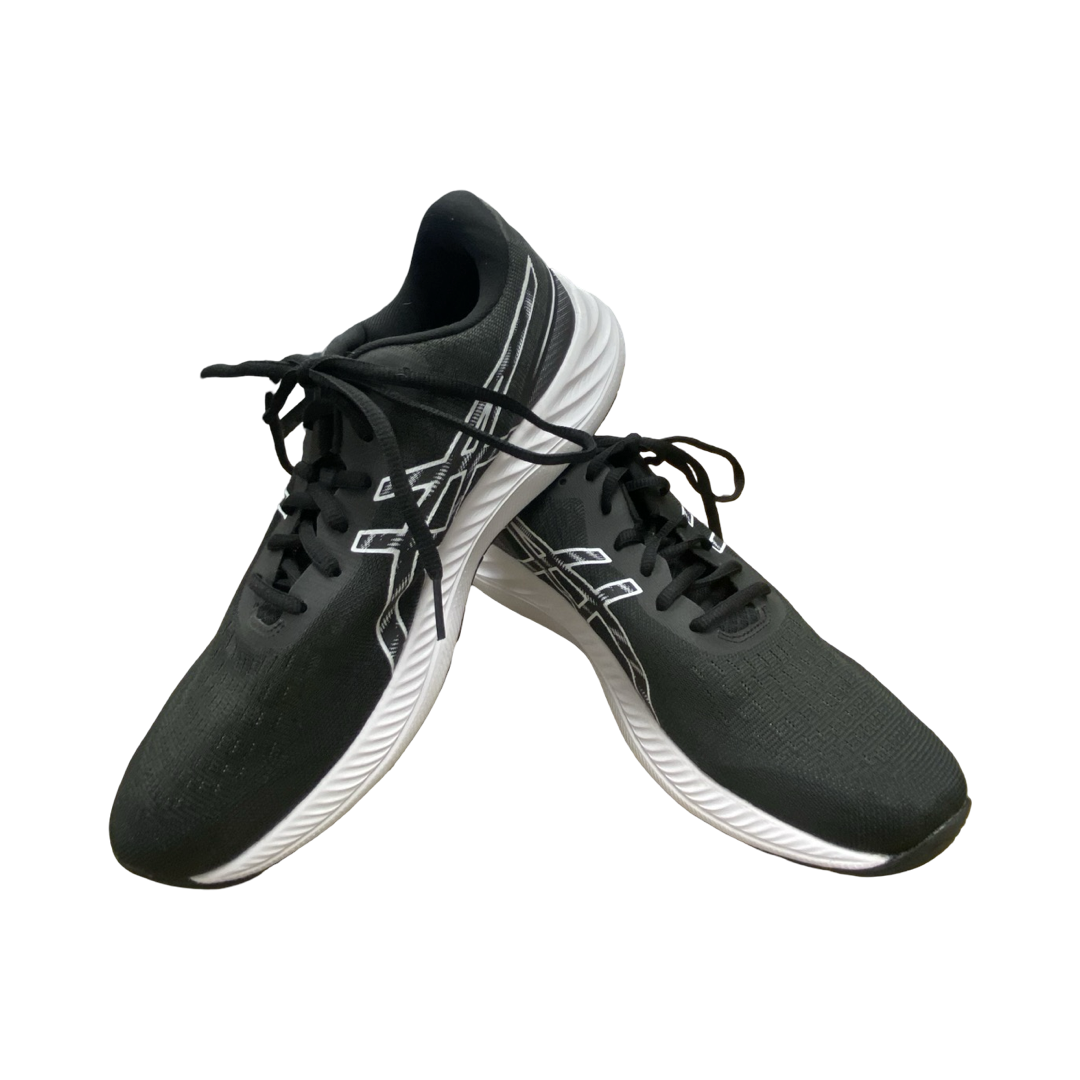 Shoes Athletic By Asics In Black & White, Size:11